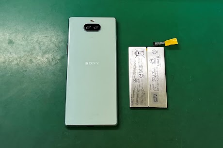 ★修理実績★Xperia8にてバッテリー交換★